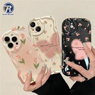 SS880 SOFTCASE SILICON TULIP HEART FLOWER FOR XIAOMI REDMI MI 14T 14c 14 A1+ A2+ A3 8 A1 A2 9 M2 9A 