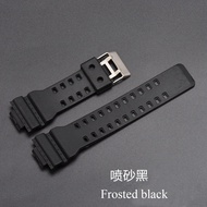 Frosted Silicone Rubber Watch Band High Quality PU Strap 16mm Replacement For CASIO G Shock GA-100/1