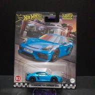Hotwheels Premium Boulevard Porsche 718 Cayman Gt4