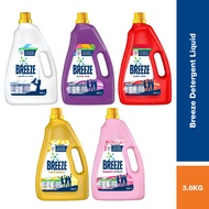 Breeze Detergent Liquid Assorted 3.6KG