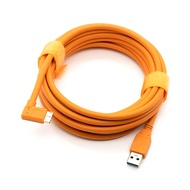 [jwerlyday]Camera Tethering Cable for 5D Mark IV 5DSR 1DX2 for D850 D5 Camera