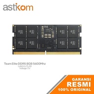 RAM Notebook Team Elite DDR5 8GB 5600Mhz