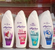 New Marina UV White Hand & Body Lotion 100x Bright 460ml Ukuran Besar / Hand Body Marina Mencerahkan