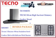 TECNO HOOD AND HOB FOR BUNDLE PACKAGE ( TH 998DTC &amp; SR 838SV ) / FREE EXPRESS DELIVERY