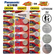 [GENUINE] Panasonic CR2354 CR2477 CR3032 3V Lithium Coin Button Cell Battery 1pc or 5pcs