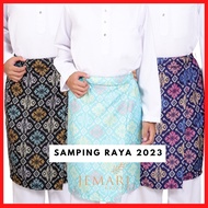 SAMPING INSTANT KAIN LEMBUT PRINTED SAMPING RAYA SAMPING KANAK2 SAMPING BUDAK SAMPIN SAMPIN RAYA SAM
