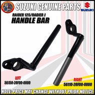 ☂ RAIDER 125 /RAIDER J 110 HANDLE BAR LEFT / RIGHT (SGP) (Genuine: 56150-28F00-0000, 56110-28F00-00