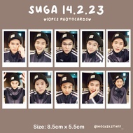 BTS Suga Vlive (14.2.23) FANMADE (Unofficial) photocard