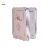 Faith Bible Pillow,Bible Pillow Book Plush That Opens, Pillow, Pillow,Book Shape Bible Verse Pillow