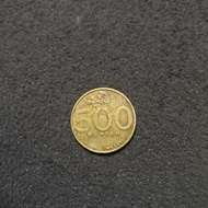 uang koin 500 melati 2001