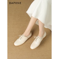 Daphne Flat Shoes - Small Leather Women’s Loafers for Summer Commuting