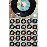 Vintage 45rpm Vinyl Records Box S1-OPM Various Artists