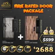 Fire Rated Door Bundle Promotion Sale 2023 | Fire Rated Digital Lock Bundle | Digital Lock Bundle