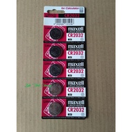 MAXELL Brand Watch Battery Size 2032 CR2032 CR 2032 Original Japan Quality