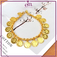 24K Korean Gold Stone Bracelet (EB869)(EB870)(EB874)(EB875)(EB876)