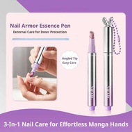 3ml Hydrolyzed Protein Nail Essence Pen 3 In 1 Nail Cuticle Oil For Healthy Nail Bed O7v4