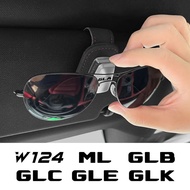 For Mercedes Benz W124 GLA GLC ML GLB GLK GLE GLS G63 GLC43 G350d G500 GLE63 Car Sun Glasses Holder 