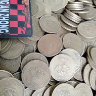 Uang Kuno Koin Indonesia Rp.500 melati tahun 1991 1992