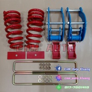 4x4 4WD Car Truck Lowered kit set Front AR Racing Sport Spring Rear JS1 Double Shackle Single Shackl