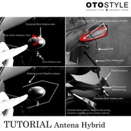 Best J'S Racing Hybrid Short Antenna ( Radio Antenna)