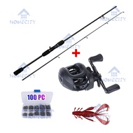 (COD) pancing 1 set lengkap kuat / bc casting 1 set murah / joran bc casting 1 set / pancing casting