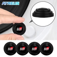 4/8/12 Pcs Toyota GR Car Shock Absorber Gasket Sound Proof Rubber Door Switch Rubber Door Buffer For Toyota Vios ncp93 Wish Hilux Yaris Rush Corolla Cross Avanza Innova Veloz Fortuner Alphard Altis Camry bZ4X RAV4 Harrier