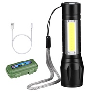 SPARK03X- LAMPU SENTER LAMPU CHARGER ANTI AIR LAMPU EMERGENCY LAMPU PENERANGAN CAMPING KEMAH LED USB