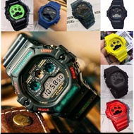 JAM TANGAN G-K TAPAK KUCING DW5900 DIGITAL RUBBER STRAP 100% WATER PROOF WATCH FOR MEN AND WOMEN