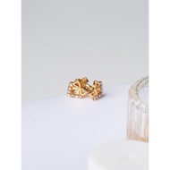 MATA Children's Ribbon Clip-On Earrings 7 Eyes 1.25gram - Children's Jewelry & Accessories 3K Light 