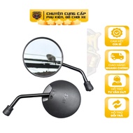 SYM Round Rearview Mirror Mounted on All Models of Motorcycles and Electric Vehicles Effective Obser