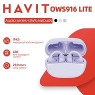 HAVIT Lite Open-Ear Earbuds Wireless Earphone Bluetooth 5.4 OWS916