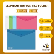 Elephant Polypropylene Folder Files 405A4/410A4 - Durable, Clear, L-Shaped, 150-180 Micron