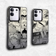 RN50 Anime Character Chainsaw Mann Case Vivo series Compatible for Vivo Y29 4G Y19S V50 V40 V50 Lite