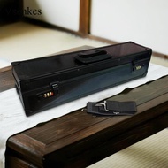 [Vsenkes] Secure Aluminum Knives Case with Handle and Slots Chef Knives Block Organizer for Home Coo