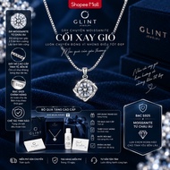 Windmill 1CT Moissanite Diamond Necklace for Women – Genuine S925 Silver Glint Jewelry | GRA GJDC01