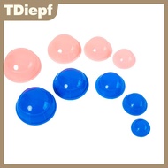 TDiepf Bộ 12 Cốc giác hơi trị liệu bằng silicon chuyên nghiệp cốc mát xa Cốc giác hơi chân không
