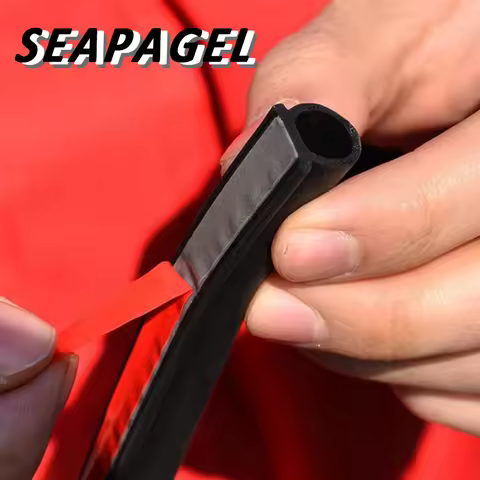 D Shape Auto Door Rubber Seals Waterproof Weatherstrip Strip Car EPDM Rubber Strip Seal For Car Exte