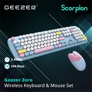 Geezer Zero 2.4G Wireless Keyboard And Mouse Set