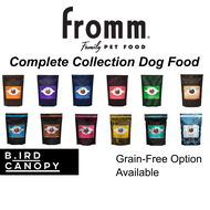FROMM Dry Dog Food grain free all natural all ages and breed size Salmon Pork Chicken Tuna Fish  by Bird Canopy 4LBS