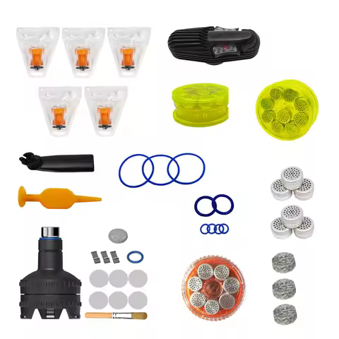 Dosing Capsule Mouthpiece Filling Tool Aid Cooling Unit Mesh Screen Brush for Mighty Plus Craft Acce