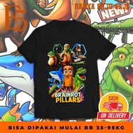 S-5XL Kaos Anomali Italian Brainrot Pillars New Tshirt