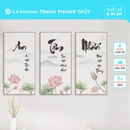 Cheap fomex feng shui wall painting