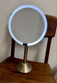 Simplehuman mirror 感應化妝放大鏡