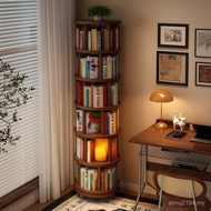 Object Board Ecological Bookshelf Rotating Bedroom 360 Degree Corner Integrated Wall-supporting Soli