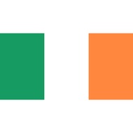 Ireland National Flag Full Printing Peles Material