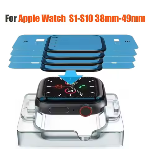 3pcs Ceramic film For Apple watch Ultra 10 9 8 7 49mm 46mm 45mm 41mm Screen protector For Apple watc