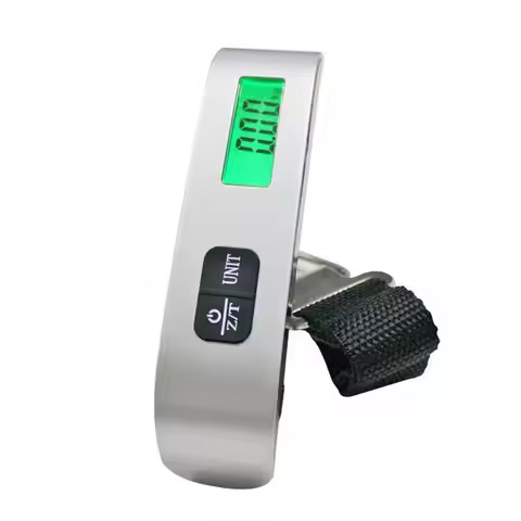 Portable Digital Scale LCD Electronic Hook Hanging Scale Baggage Weight Baggage Bag Weight Balance T