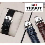 Suitable for Tissot Genuine Leather Watch Band Men Women Original Le Locle 1853 Junya Duruer Butterf