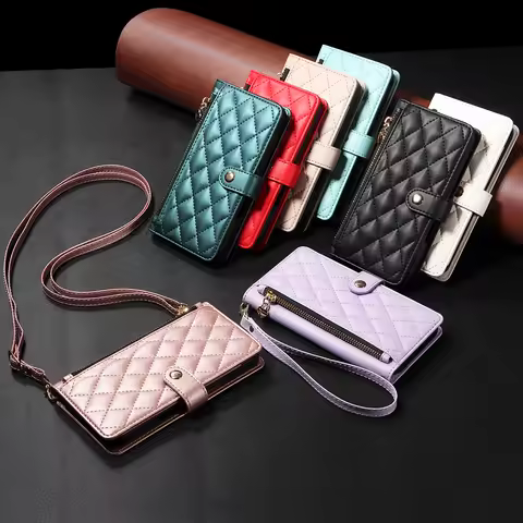 Crossbody Strap Case For Moto G04S G04 G05 G14 G15 G24 G34 G45 G54 G55 G64 G75 G84 G85 E14 Multi-Car