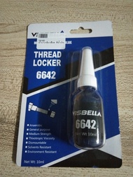 น้ำยาล็อคเกลียวน้ำยากันคลายThread Locker Medium Stremgth Blue 6642 สีน้ำเงิน 10ml T0160